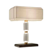 IQ21027 BALLET TABLE LAMP BRONZED CHROMED