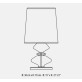 IQ21029 LESCOT TABLE LAMP BRONZED CHROMED