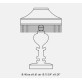 IQ21054 THEODELINDE ROSEMONDE TABLE LAMP