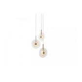 IQ2329 GOLDEN DISC PAOLO CASTELLI PENDANT LAMP