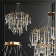 IQ2379 Branched Crystal Chandelier