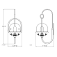 IQ8420 EMIL SMALL SCONCE