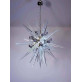 IQ8423 EXCEPTIONAL MURANO GLASS SPUTNIK CHANDELIER