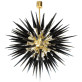 IQ8423 MODERN BRASS STARBURST CHANDELIER