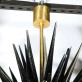 IQ8423 MODERN BRASS STARBURST CHANDELIER