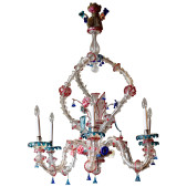 IQ8481 COLORFUL MURANO CHANDELIER