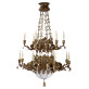 IQ8236 SANTINI TWO-TIERED CHANDELIER