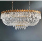 IQ8259 LOW OVAL PLAFONNIER CHANDELIER