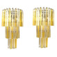 IQ2346 Glass Triedri Wall Sconces